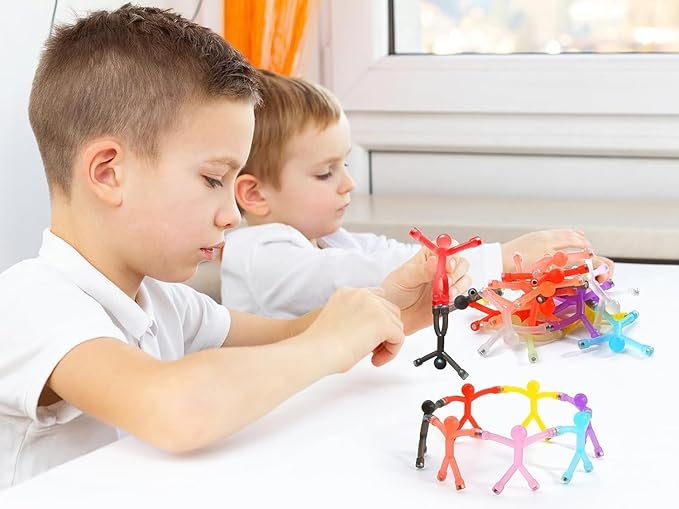 5 Pcs Magnetic Toy, Colorful Magnets for Kids, Flexible Magnet Toys for Decoration and Fun, Kids Travel Toys