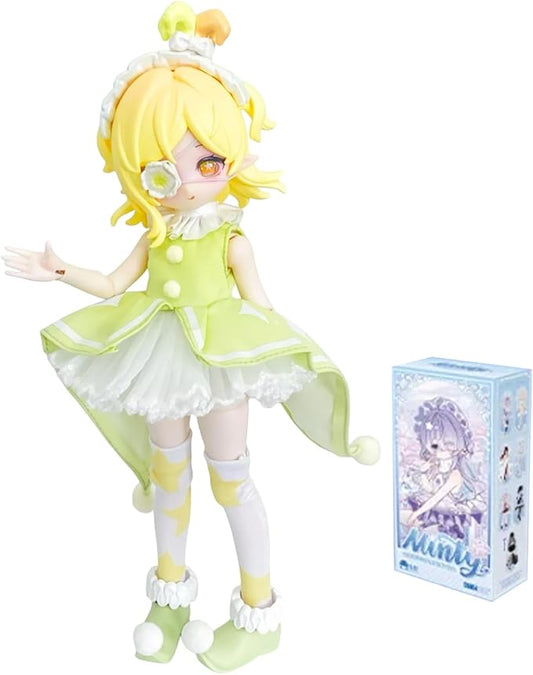 CALEMBOU BJD Blind Box, Ocean Gemstone Series 18cm Ball Jointed Doll, Cute Dress Up Doll with Joints, Collection Action Figure for Birthday Christmas