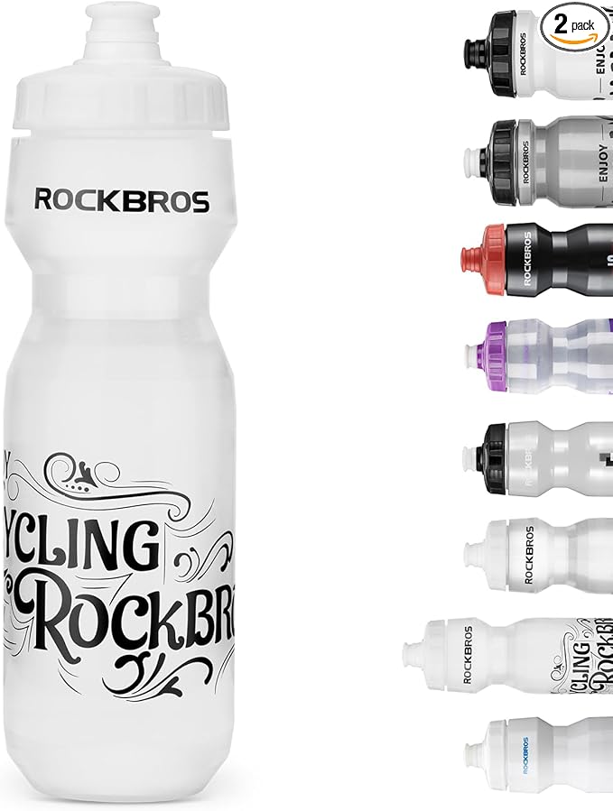 ROCKBROS Cycling Water Bottle, 20-25oz Cycling Bottle, BPA-Free