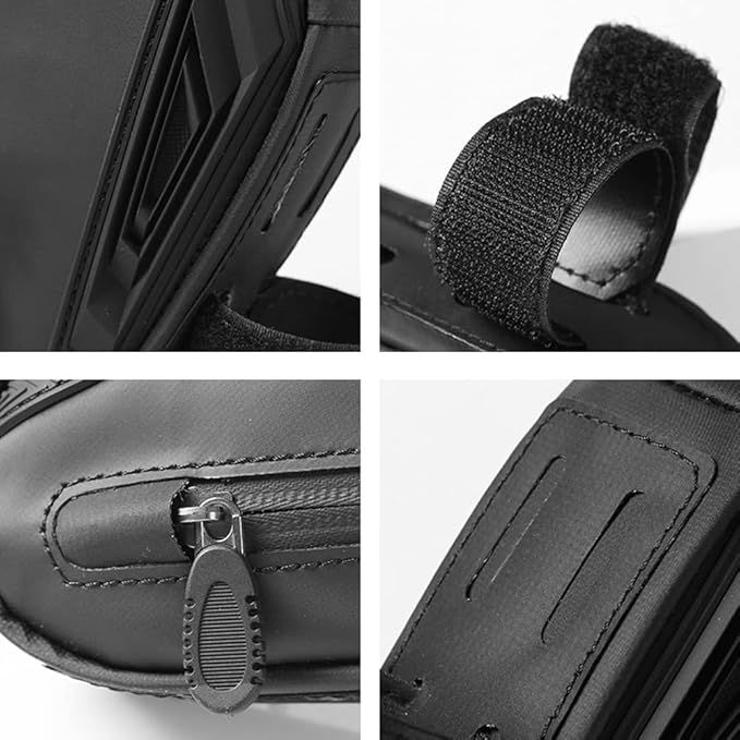 Bike Bag Top Tube, Bike Frame Bag Triangle Waterproof Bicycle Under Tube Bag for MTB Road Bike, Cycling Accessories