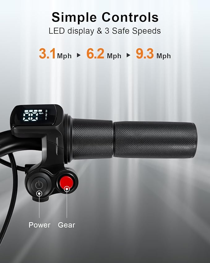 GROWNEER Electric Balance Bike for Kids,12&14-Inch Tires,Ages 3–8,Lightweight Magnesium Alloy Frame,3 Speed Settings Light-up Front Tire & Adjustable Seat, Electric Bike for Kids