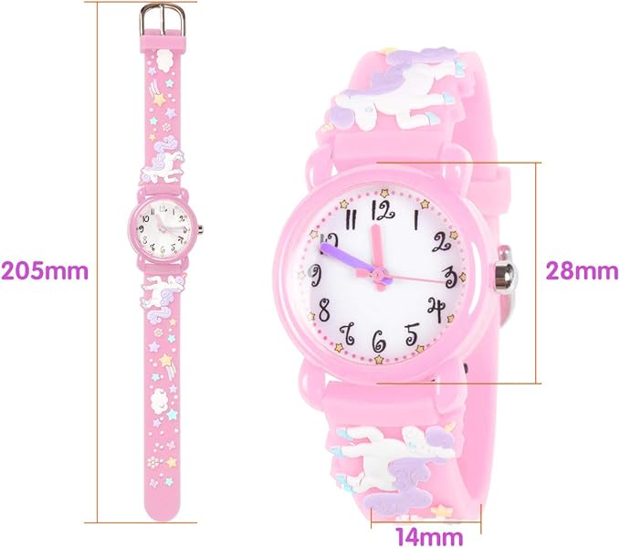 Toddler Watches for Girls - Best Toys Gifts for Girls Age 3 4 5 6 7 8