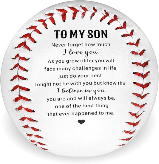 Fleure Esme Baseball Gifts for Son Boys 8-12 Son Gifts from Mom Dad Birthday Gifts for Son 6-8 Baseball Homerun Inspirational Stuff for Teen Boys Gift for Bonus Christmas Sweetest Day