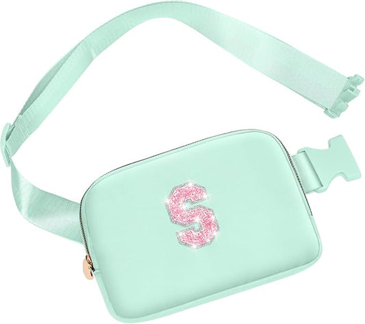Birthday Gifts for Girls Teens Kids, Cute Gifts for Daughter Her Sister,Teen Girl Essentials,Travel Essentials,Waist Pack Belt Bag Crossbody Bags Fanny Packs Teen Trendy Stuff (Green,S)