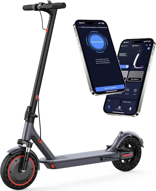 8.5/10 Inches Electric Scooter Adult, 19/22 MPH Top Speed, 350W/500W Powerful Motor, 21/22/28 Miles Long Range, Folding E-Scooter for Adults, E Kick Scooter Dual Braking