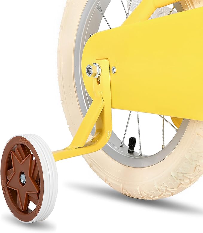 JOYSTAR Girls Bike for 2-12 Years Old Toddlers and Kids, 12" 14" 16" 18“ Retro Style Kids Bike with Training Wheels, 20 Inch Children Bicycle with Kickstand