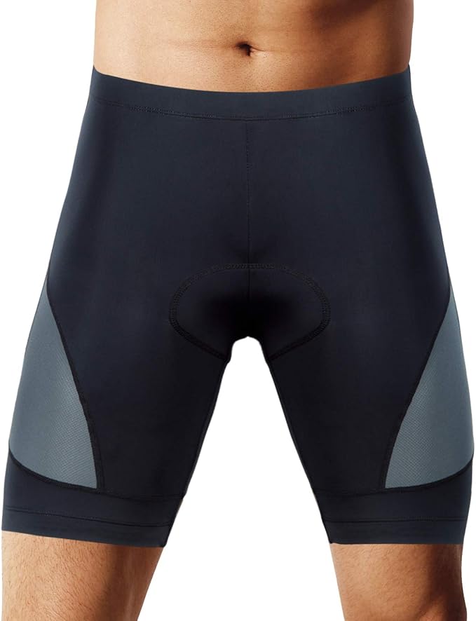 beroy Men's Comfortable Bicycle Cycling Pants, 3D Padded Bike Shorts
