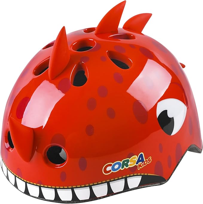 Toddler Kids Bike Helmet, Adjustable and Multi-Sport, 3 Sizes for Ages 1-2-3-5-8-14 Years Child Infant Boys Girls