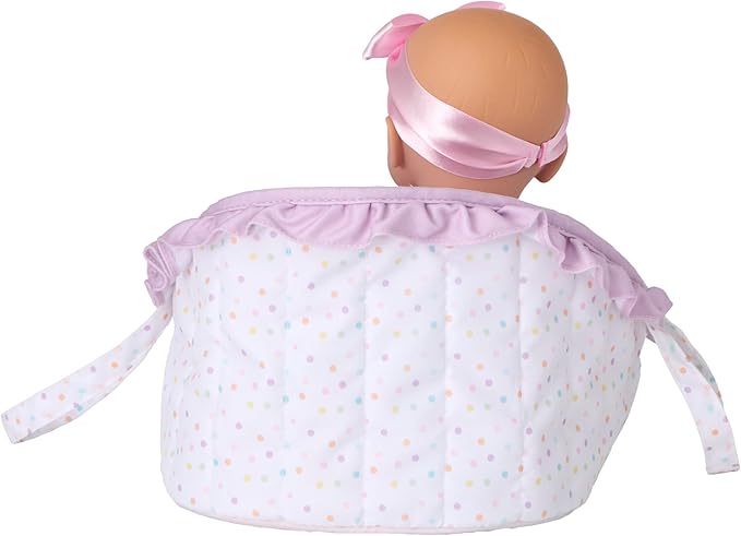 Madame Alexander 14-Inch Sweet Smiles Baby Doll, Slumber Carrier