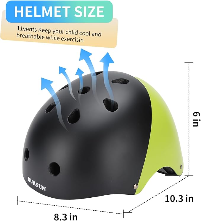 Kids Helmet Toddler Bike Helmets for Ages 2-3-5-8-14 Years Kids Girls Boys Youth, Adjustable Multi-Sport Helmet for Skateboard Cycling Scooter Balance Bike Inline Skating Longboard Roller Skate