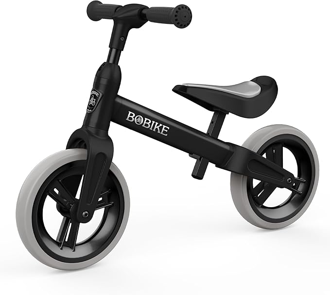 Bobike Toddler Balance Bike Toys for 1 to 4 Year Old Girls Boys Adjustable Seat and Handlebar No-Pedal Training Bike Best Gifts for Kids