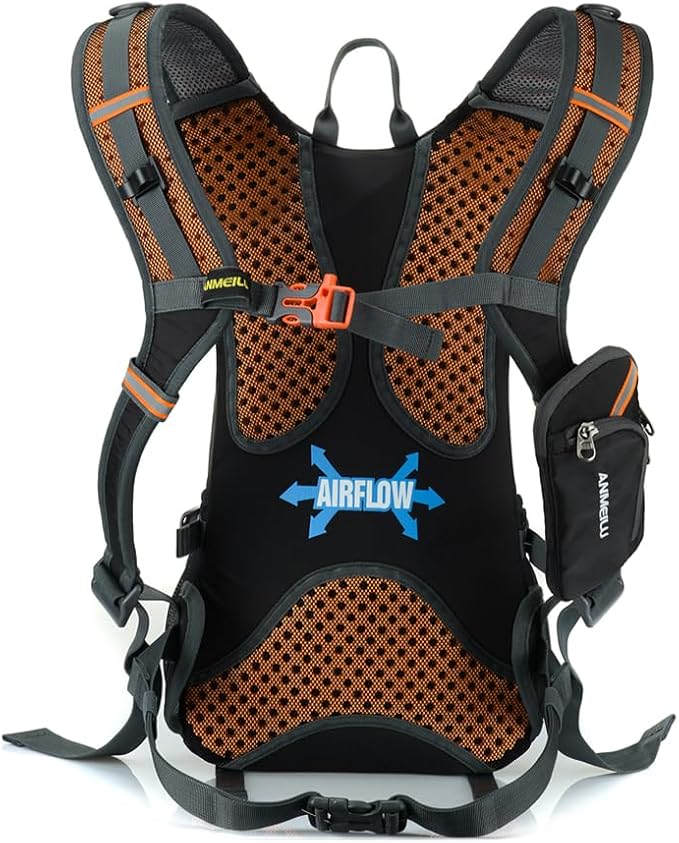 Outdoor Cycling Backpack, 18L, Black