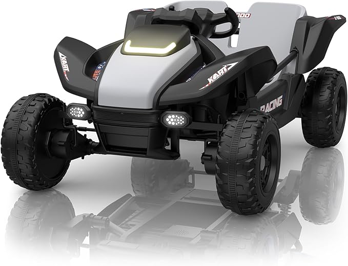 24V Ride On Toys for Big Kids, 24V 2 Seats, 4WD Ride on Car w/Remote Control, OP70 Electric Car with Multimedia Including Music, Story, Wireless Connection, Ideal Gift for Xmas & Birthday