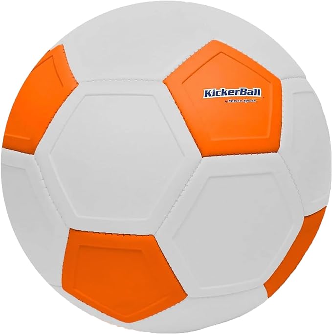 Kickerball - Curve and Swerve Soccer Ball/Football Toy - Kick Like The Pros, Great Gift for Boys and Girls - Perfect for Outdoor & Indoor Match or Game