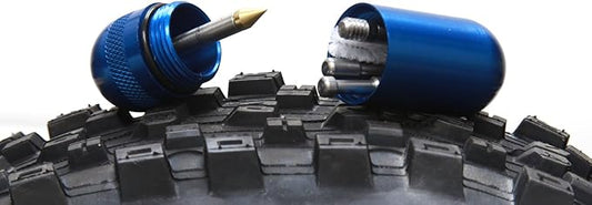 Dynaplug Micro PRO Pill Bike Tubeless Tire Puncture Repair-1 KiT with 10 Pieces. Choose Your Color.