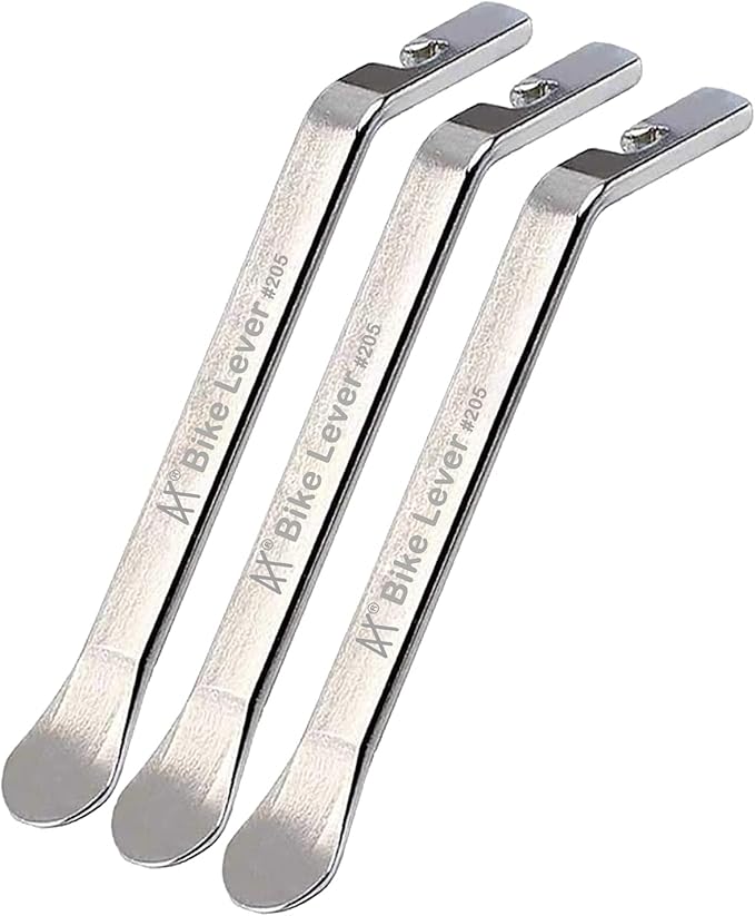 Premium Bicycle Tire Lever Tyre Spoon Iron Changing Tool, Bike Tire Levers Premium Stainless Steel Levers to Repair Bike Tube, Best Tire Changing Tool