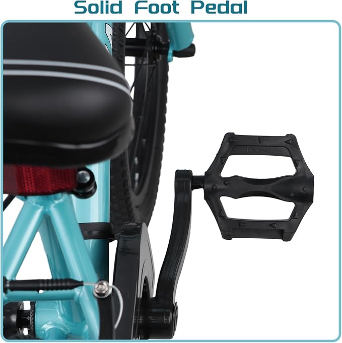 AVASTA Bilbo 18 20 Inch Kids Bike for Boys Girls 5-10 Years Old, Retro Style High Carbon Steel Bicycle with Adjustable Handlebars and Seat, Dual V-Brakes, Kickstand, Multiple Colors