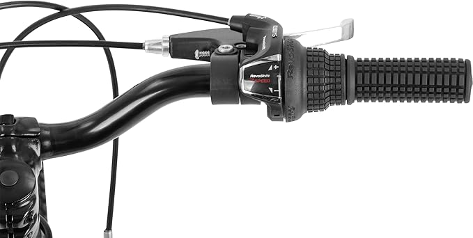 Retrospec Dart 20 & 24 Inch Kids Bike - 7-Speed Hybrid Bicycle for Ages 6-11 with 29in All-Season Tires & Shock Absorption - Adjustable Height Youth Bike with V-Brakes & Smooth Gear Shifting