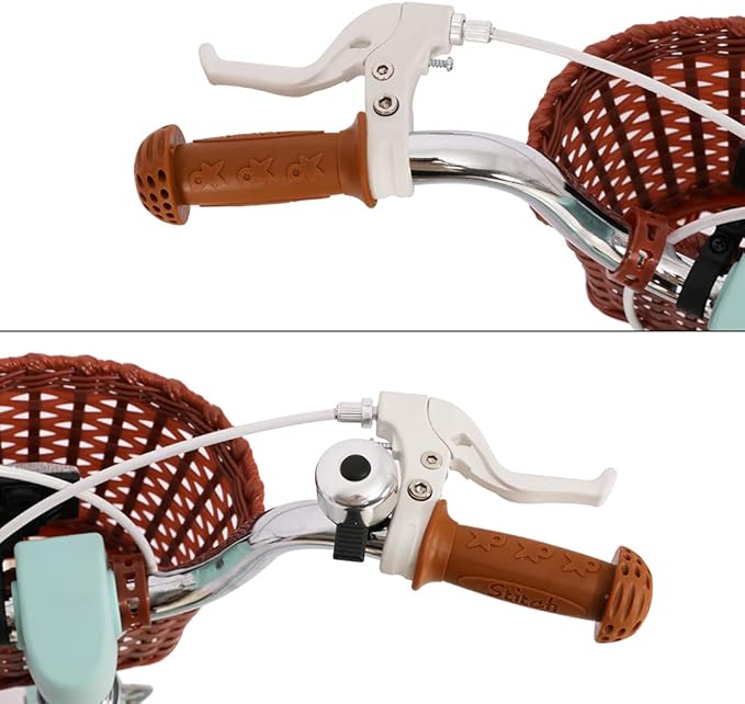 JOYSTAR Girls Bike for 2-12 Years Old Toddlers and Kids, 12" 14" 16" 18“ Retro Style Kids Bike with Training Wheels, 20 Inch Children Bicycle with Kickstand