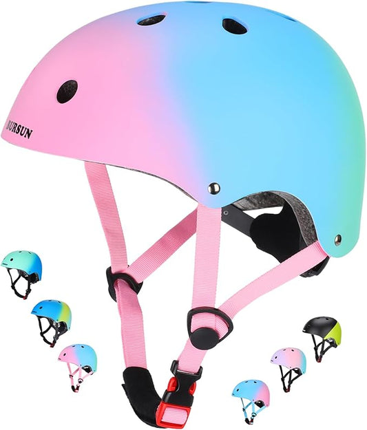 Kids Helmet Toddler Bike Helmets for Ages 2-3-5-8-14 Years Kids Girls Boys Youth, Adjustable Multi-Sport Helmet for Skateboard Cycling Scooter Balance Bike Inline Skating Longboard Roller Skate