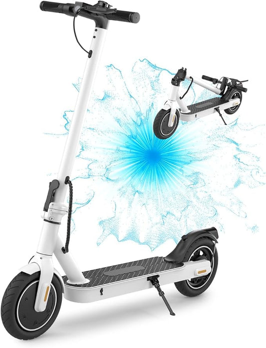 Electric Scooters - 500W/1000W/1500W Peak Motor Electric Scooter Adults, 18/28 Max MPH, 21/25/28 Miles Range, 8.5’’/9.3‘’/10‘’ Tire, Portable& Foldable Commuting E-Scooter