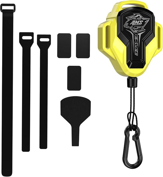 ENLEE Mountain Bike Tow Strap for Kids, Auto-Retractable Outdoor Riding Parent-Child Tow Rope with One Hook