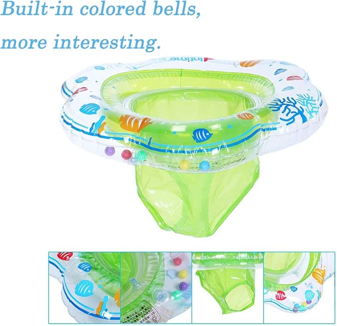 Baby Swimming Float Ring,Baby Inflatable Pool Floatie Baby Water Float Infant Swim Pool Rings for Toddler Kid Age 6-48 Months, Bathtub Toys Pool Accessories for Kids Toddlers.