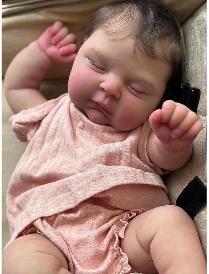 Anano Life Like Babys Dolls That Look Real Children 20inch Baby Doll with Accessories Realistic Newborn Babys Dolls Bebes Reborn Vinyl Toys Baby Doll for 2+ Year Old Kids