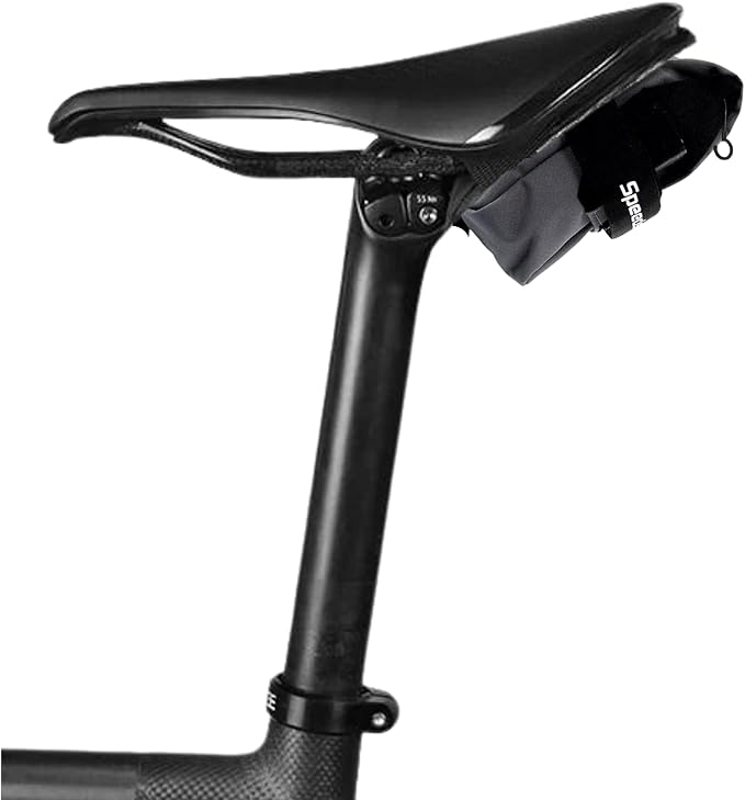 Ranger 2.0 Small Bike Saddle Bag – Waterproof Under Seat Pack for MTB, Gravel & Plus Tire Bikes – Lightweight, Rattle-Free Tool Storage – Fits Most Dropper Posts – Grey