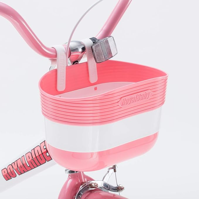 Royalbaby Princess Girls Kids Bike 12 14 16 18 20 Inch Children Bicycle with Basket for Age 3-12 Years