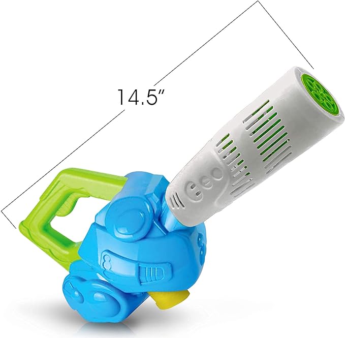 ArtCreativity Bubble Leaf Blower with 3 Refill Solutions, Bubble Toys for Toddlers 1-3, Birthday Gift Toys, Fun Outdoor Bubble Machine for Kids, Summer Outdoor Activities for Kids Ages 3-5