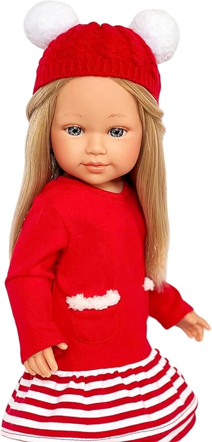 Kennedy and Friends 18 Inch Fashion Dolls- Tilt and Pose Feature and All Vinyl (F01-Yara)