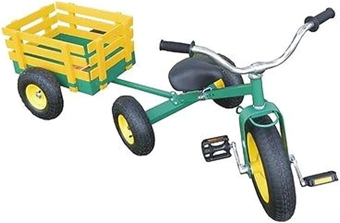 All Terrain Tricycle with Wagon (Green), CART-042 - Sold by Ucostore Only
