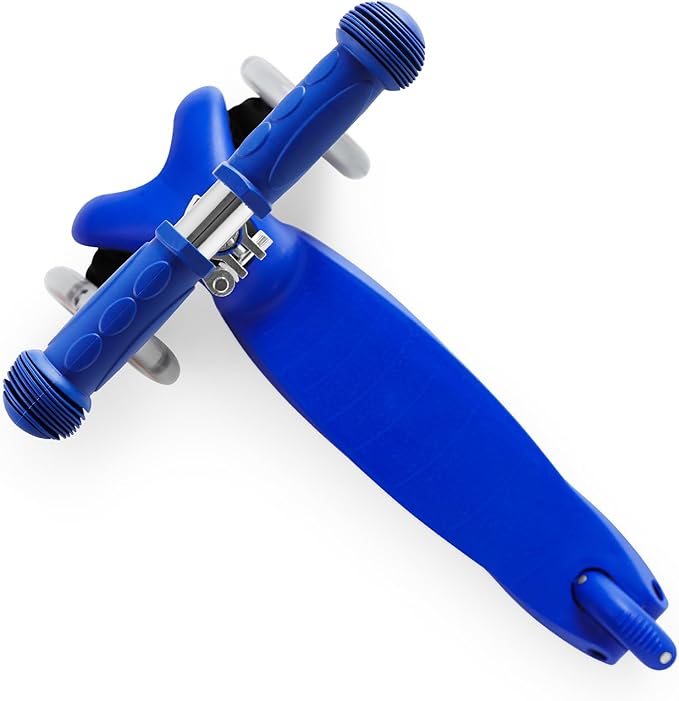 Kids Scooter, Children and Toddler 3 Wheel Kick Scooter for Boys & Girls Ages 2-5, LED Lighted Wheels and 3 Adjustable Height Handlebars, Lean-to-Steer