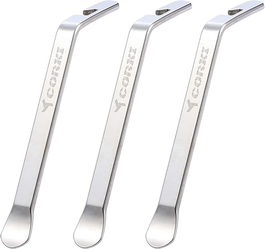 corki Bike Tire Lever,Stainless Steel Bicycle Levers Tire Changing Tool Bicycle Tire Removal Tools