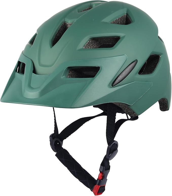 Kids Bike Helmet, Youth Toddler Boys Girls Helmets, 2 Size Adjustable for Ages 2-3-5-8-14 Years, Child Helmet with Visor and LED Light, Lightweight Multi-Sport Bicycle Scooter Cycling Helmets