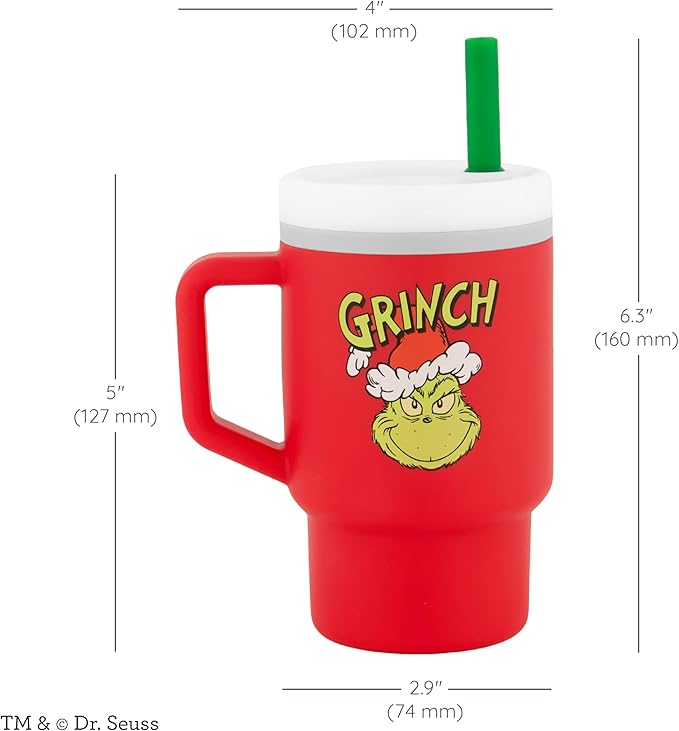 Infantino My 1st Tumbler, Silicone Sippy Cup with Straw & Handle, Spill-Resistant Baby Cup for On-the-Go, BPA-Free Transition Bottle