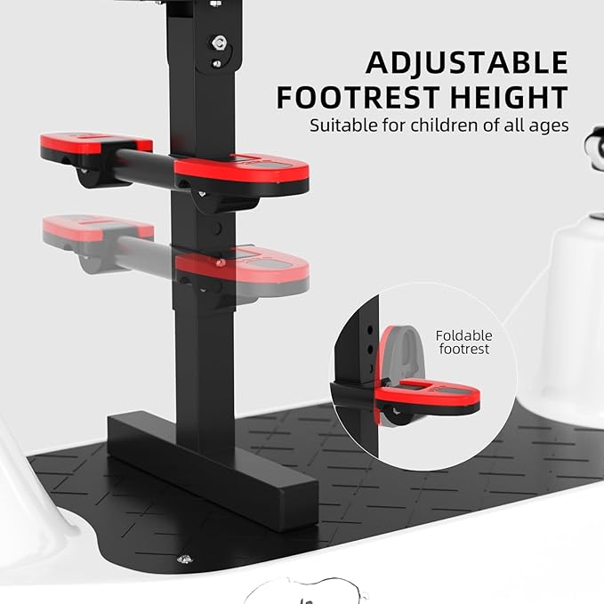 Bike Child Seat,Front Mount Detachable Bicycle Kids Seat, Child Seat with Shock Absorbing Pedal Guardrail，Suitable for Pedal Scooter Motorcycle Bicycle