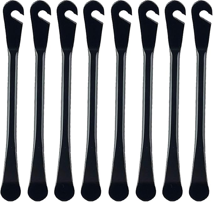 8 Pack Bike Tire Lever Tyre Spoon Iron Changing Tool for Repair Bike Tube