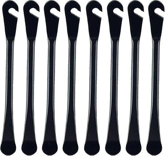 8 Pack Bike Tire Lever Tyre Spoon Iron Changing Tool for Repair Bike Tube