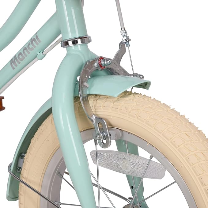 JOYSTAR Girls Bike for 2-12 Years Old Toddlers and Kids, 12" 14" 16" 18“ Retro Style Kids Bike with Training Wheels, 20 Inch Children Bicycle with Kickstand