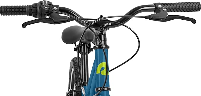 Retrospec Dart 20 & 24 Inch Kids Bike - 7-Speed Hybrid Bicycle for Ages 6-11 with 29in All-Season Tires & Shock Absorption - Adjustable Height Youth Bike with V-Brakes & Smooth Gear Shifting