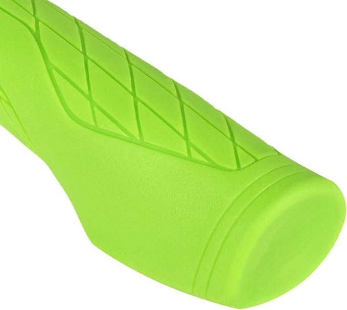 SOLODRIVE Ergonomic Design Mountain Bike Grips, Comfortable Bicycle Handlebar Grips, Single Lock-on and Non-Slip MTB Handle, Fit MTB, E-Bike, Hybrid, Scooter