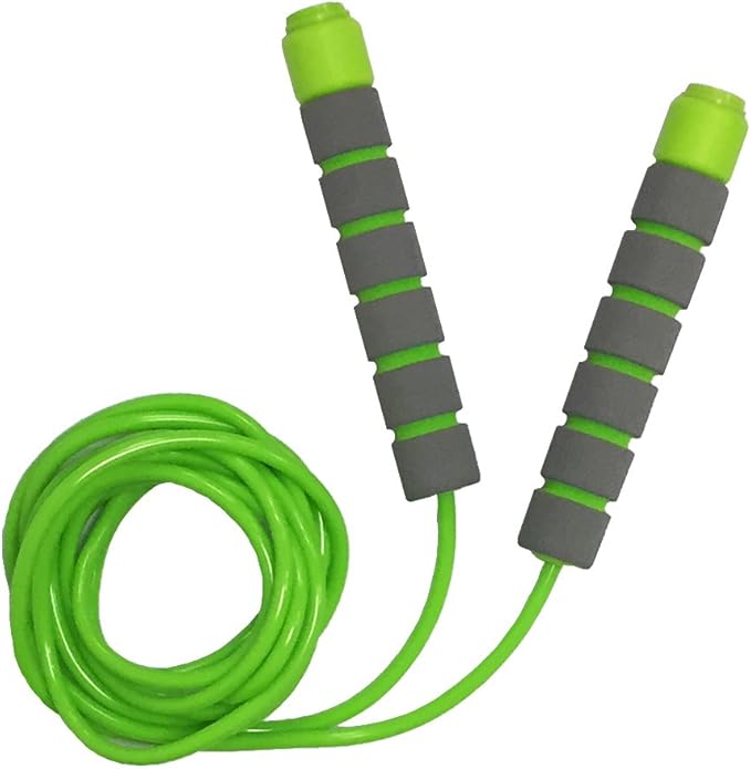 Adjustable Jump Ropes for Kids - Colorful Skipping Ropes with Soft Foam Handles - Ideal for Outdoor & Indoor Play, Fun Games Activity, Fitness, Exercise and Party Favors