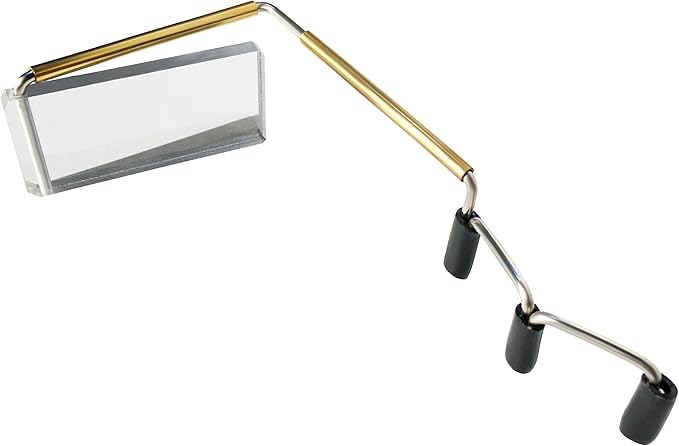 Take A Look Active Compact Activity Mirror for Sunglasses or Bike Helmet Visors Rear View Mirror for Cycling and Other Outdoor Activities