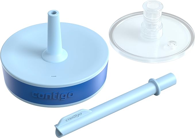 Contigo Leighton Tumbler with Straw, 14 oz, Cool Lime PAW Patrol (Color changing straw); Glacier PAW Patrol (Color changing body)