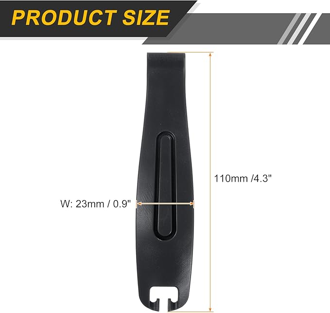 HARFINGTON Bicycle Tire Levers Ultra-Strong & Lightweight POM Tire Removal Tool Non-Slip Grip for Road Mountain