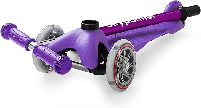 Kids Scooter, Children and Toddler 3 Wheel Kick Scooter for Boys & Girls Ages 2-5, LED Lighted Wheels and 3 Adjustable Height Handlebars, Lean-to-Steer