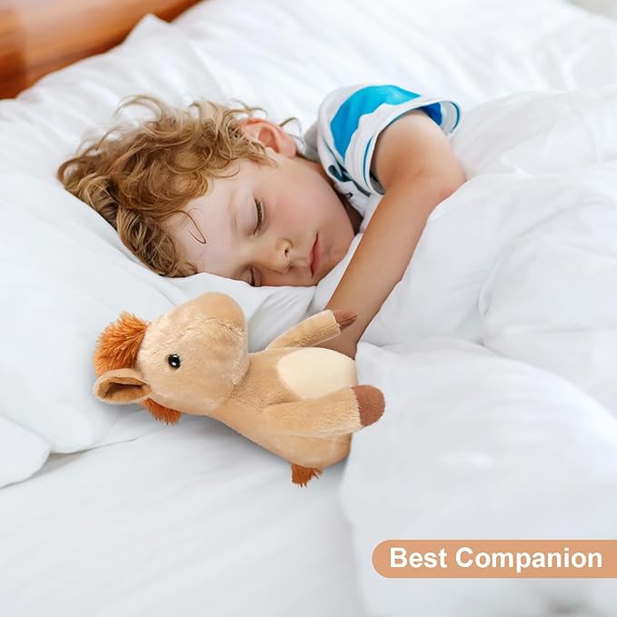 Heatable & Coolable Horses Stuffed Animals, Microwave Heating Pad, Horses Plush for Companion, Cute Plushies Horse Lavender Stuff, Horse Toys Gifts