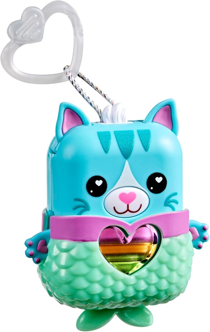 Pawtricia The Blue Kitty, Electronic Pet Cat, 70+ Responses, Interactive Fidget Toys for Girls & Boys, Kids Christmas Stocking Stuffer Gifts, Ages 5+